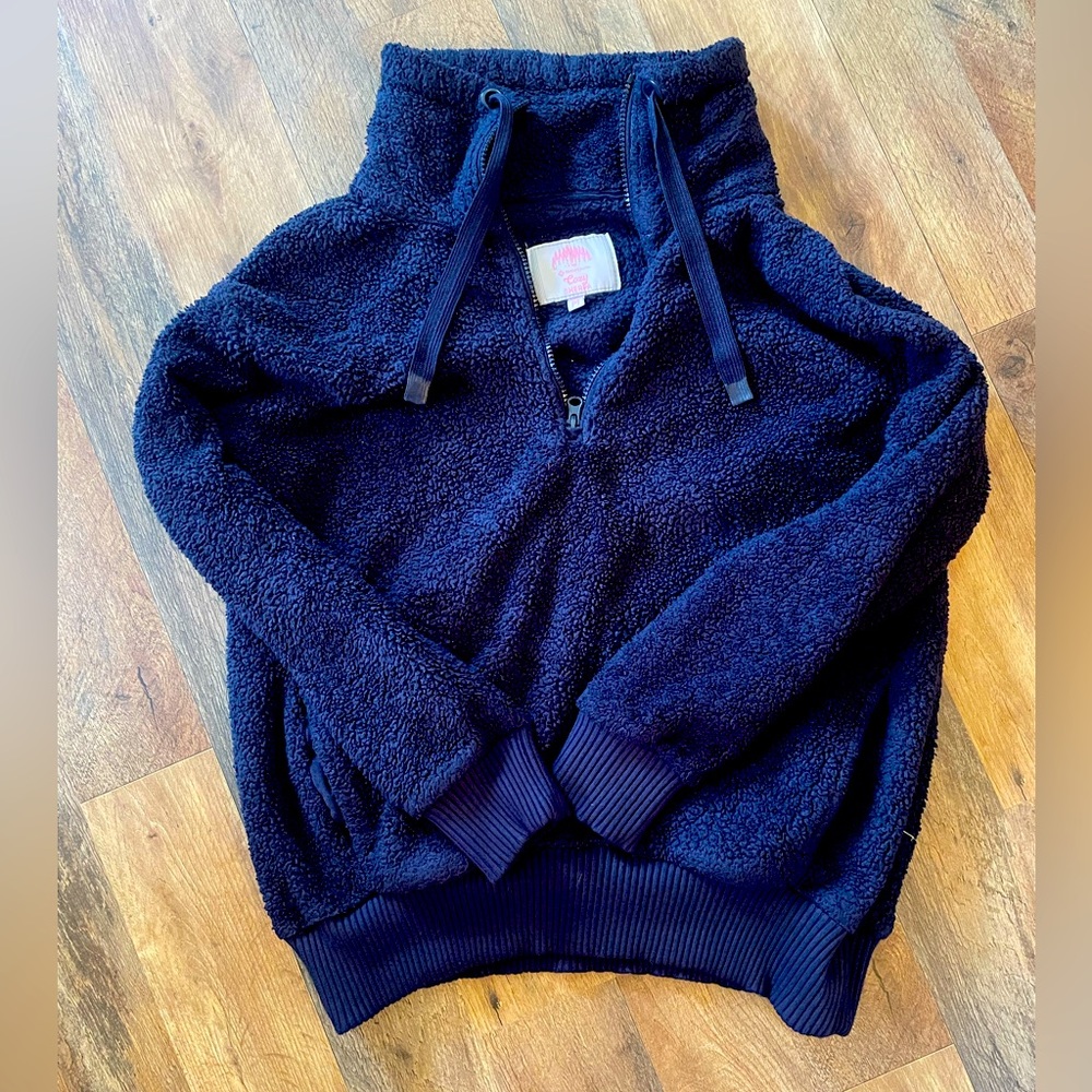 Cozy Sherpa quarter zip pullover